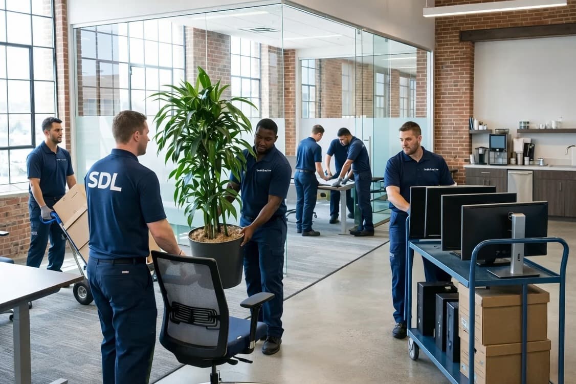 Professional office relocation
